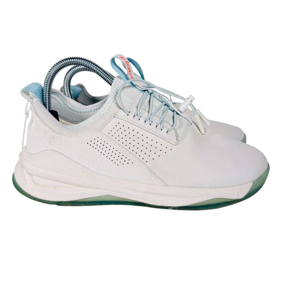 Clove We Support You Nursing Shoes Unisex Size W8.5/M7 White Low‎ Top Lace Up